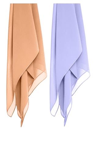Image of Premium Georgette Hijab for Women, Lightweight and Breathable | 180x70 cm