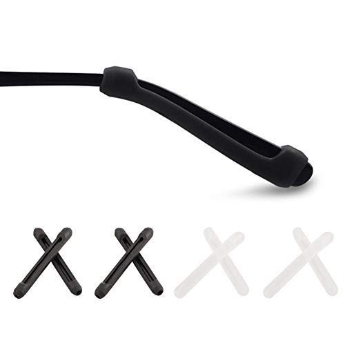 TERAISE Brillen Tempel Tipps Comfort Elastische Gläser Sleeve Retainer für Sonnenbrillen/Lesebrillen/Sportbrillen Verhindern Spektakel Rutschen Cover