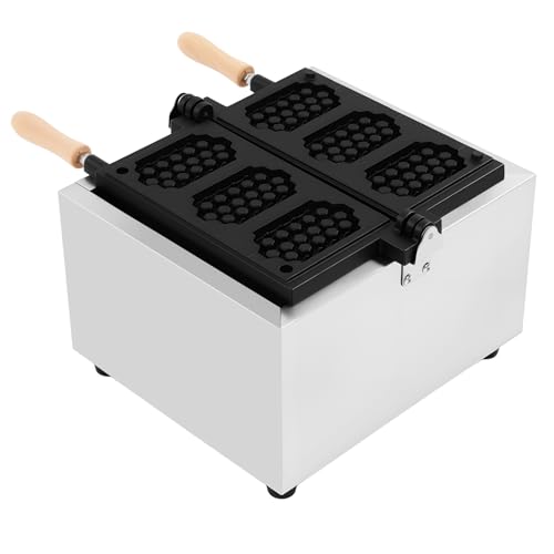 Rotating Waffle Maker with Nonstick Plates - Anti-Overflow & No-Drip Design, Adjustable Browning Control, Removable Drip Tray & Cool-Touch Handles - Classic Belgian Stainless Steel Waffle Iron