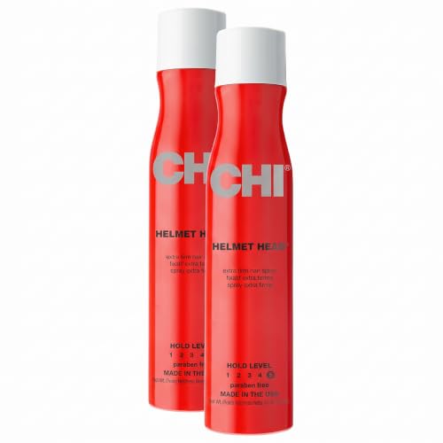 CHI Helmet Head Extra Firm Hairspray, 10 oz (Pack of 2)