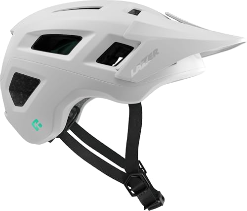 Colore: bianco Lazer Casco MTB Coyote KinetiCore, opaco Full White (M) 55-59 cm