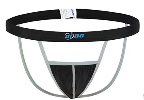 lclvld Men's Thongs Sexy Thin Ice Silk Jockstrap Strings Erotic Breathable Lingerie Low Waist G-string Underwear