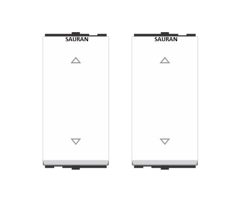 SAURAN Electrical Switch, Basic Power Control Device 10A 2 Way Switch Modular (2)-picture-19