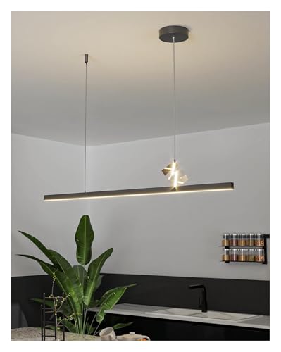 Lámpara de techo LED regulable moderna con araña de luces para comedor 4