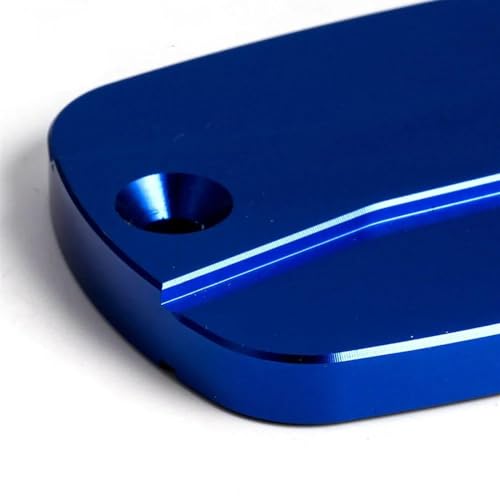 Tapas de depósito de frenos de aluminio mecanizado rojo: acabado premium para TMAX 560 7