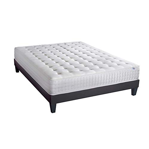 Olympe Ensemble Matelas Apollon 180x200cm + Sommiers + Pieds Cover