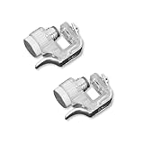Ruimou 1 Pair Silber Metall Mobile Shooting Game Controller Joystick Geeignet Für Mobile Game Controller/Mobile Shooting Triggers