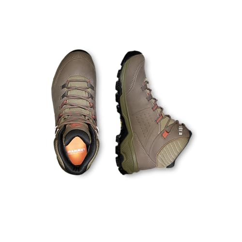Mammut Nova IV Mid GTX Women | Wanderschuhe für Damen, Wasserdichte Trekkingschuhe, Outdoor Schuhe, Gore-Tex Bergschuhe, Sportschuhe für Hiking | Bungee-Apricot Brandy, 7
