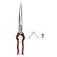 Jeffergarden 340mm Schafschere Goat Hoof Cutter Universalschere Allzweckschere Multifunktionsschere Manuelle Schafschere Gefederte Wollschere als Knieklinge Schafschere Schere Wollklinge