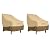 Classic Accessories Veranda Water-Resistant 38 Inch Patio Lounge Chair Cover, 2-Pack, Patio Furniture Covers