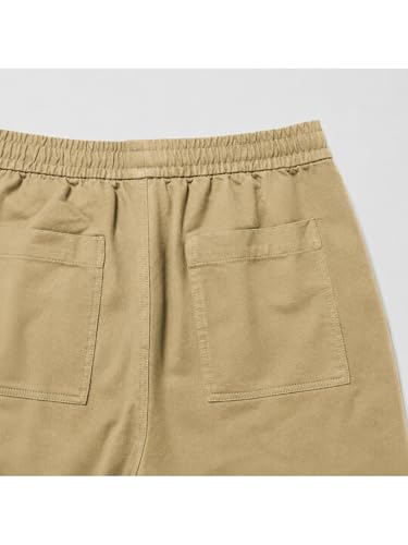 Image of Alan Jones Clothing Mens Washed Jersey Cotton Ankle Pants | Soft Stretch Jersey Cotton | Elastic Waist with Drawstring