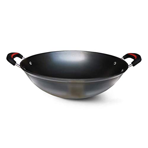 Wok de Hierro Fundido Redondo 38 cm miniatura 1
