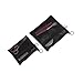 Patu Double-Pouch Zipper Mesh Bags, 4 Pieces Assorted Sizes (S & M) - Office Documents Classifying and Collecting, Cosmetic Travel Kit Organizer Pouch, Black