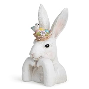 Hodaoeasterbunnyhomedecorationsspringflowerbunnyfigurinesdecorforeasterdaytabletopperbunnydecorationsforeasterpartyhomeholidaycuterabbiteasterdaygiftsdecorbirdnest Urban Country Home Decor Hodao easter bunny home decorations spring flower bunny figurines decor for easter day tabletopper bunny decorations for easter party home holiday cute rabbit easter day gifts decor bird nest urban country home decor