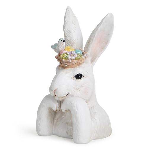 Hodaoeasterbunnyhomedecorationsspringflowerbunnyfigurinesdecorforeasterdaytabletopperbunnydecorationsforeasterpartyhomeholidaycuterabbiteasterdaygiftsdecorbirdnest Urban Country Home Decor Hodao easter bunny home decorations spring flower bunny figurines decor for easter day tabletopper bunny decorations for easter party home holiday cute rabbit easter day gifts decor bird nest urban country home decor