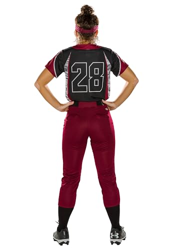 Alleson Athletic Girls Belt Loop Fastpitch Pant – Five Pro-Style Fit, Moisture-Wicking & Durable Fabric4