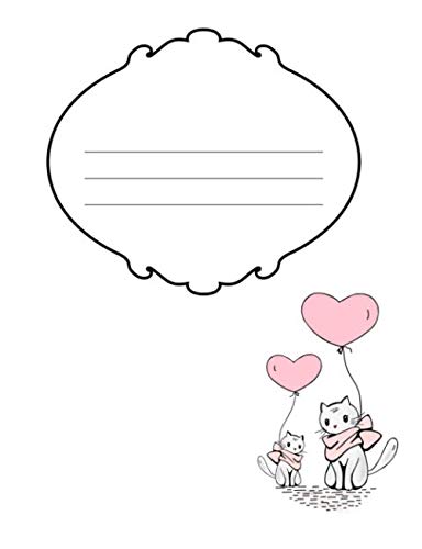 LoveCats Composition Book: Grid Paper Notebook,150 Sheets