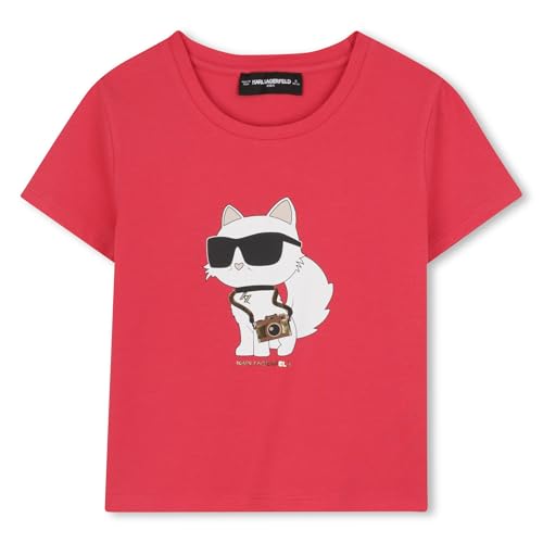 T-shirt fille Karl Lagerfeld Z30942 idéal pour l'école et le week-end