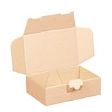 smiley pack 50x Maxibriefkartons 160x110x50mm Braun Größe und Menge wählbar Versandkarton Warenpost Warensendung Büchersendung Postkarton DHL Hermes DPD GLS UPS Deutsche Post (50 Stück Braun)