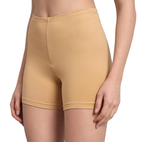 Image of Women's Workout Yoga Athletic Running Dance Gym Shorts High Waist Cheerleader Volleyball Short Pants Skin