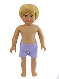 American Fashion World’s 18 inch Blonde Boy Doll Caden