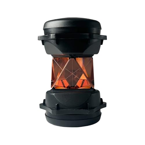 ZHANGGH Copper Coated 360 Degree Prism (ATP1 Type) for Total Station 5/8x11 Female Thread Both Side