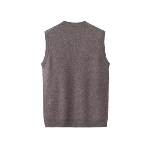 Dcvmvmn Men's Cashmere Vest Large V-Neck Thickened Cardigan Tank Top Business Casual Outfits For Men2
