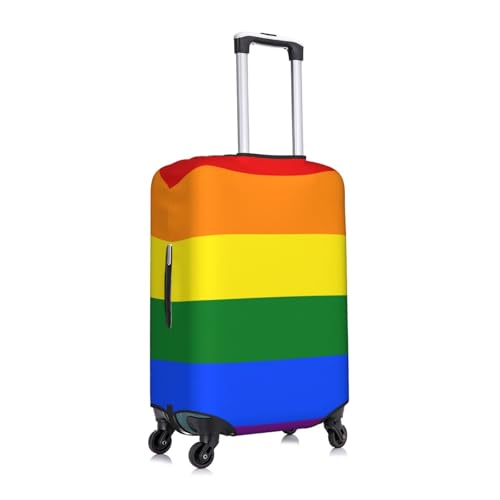 Rainbow Print Luggage Suitcase Covers Elastic Washable Luggage Protector Luggage Covers For Suitcase3