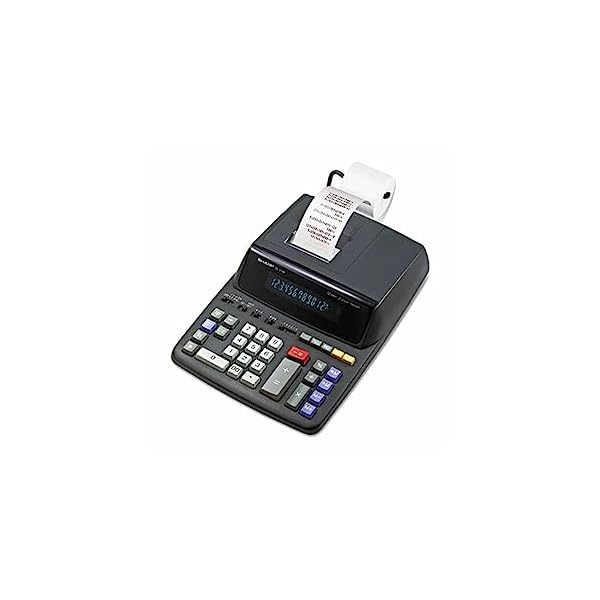 Sharp EL2196BL Standard Function Calculator, Black