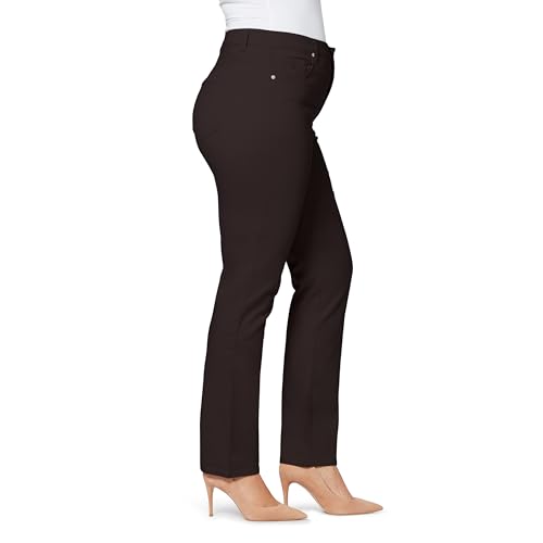 Image of Gloria Vanderbilt Womens Amanda Classic High Rise Tapered Jean Plus Size