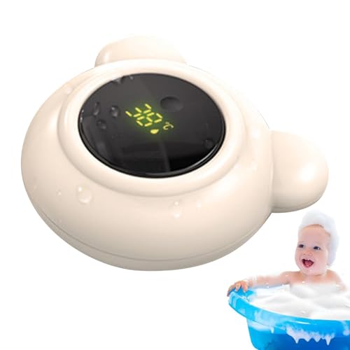 Générique Thermomètre De Bain pour Bébé, Thermometre Bebe, Bain Digital pour Voyage Piscine Salle De Maison Pouponnière avec Affichage LED La Piscine