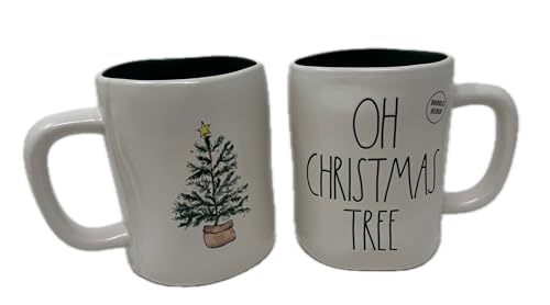 Mug navideño Rae Dunn de cerámica 16 oz miniatura 1
