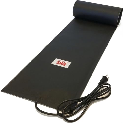 RHS Snow Melting System, Roof and Valley Heater, Snow and Ice Melting Mat, Ice Dam Prevention, Prevents Ice Dams & Water Damage, Melts 2 Inches/Hour, Easy DIY, Color Black, (10' ft. x 13' in.)