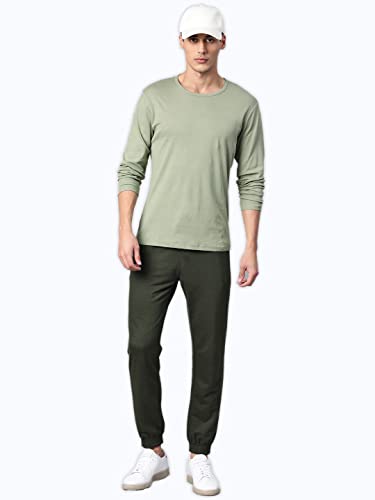 Image of Hubberholme Men's Slim Fit Cotton Track Pants - Trackpant with Drawstring Elastic Waistband, Lower for Jogging, Gym, Sports & Dailywear