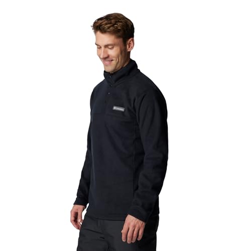 Columbia Mens Steens Mountain Half Snap Fleece Jacket, Black, Large4