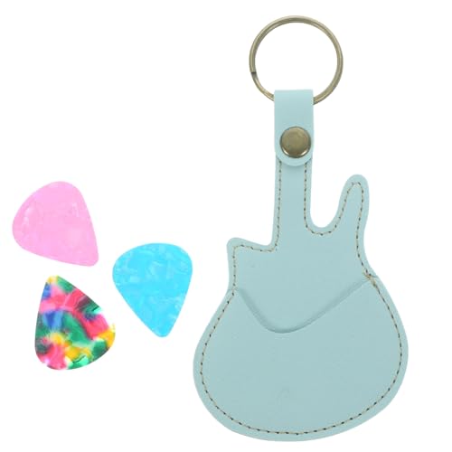 HEMOTON Estuche Portátil Para Púas De Guitarra Con 100 Púas Útil Para Guitarristas Acústicos...