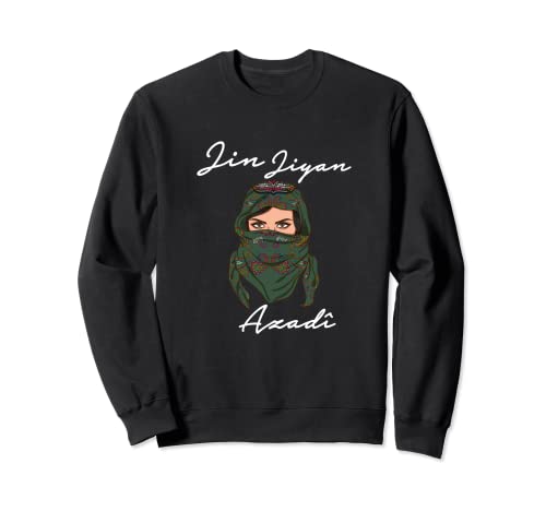 Drapeau kurde Jin Jiyan Azadi Kurdistan Sweatshirt