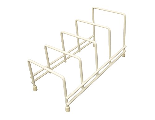 Image of Delfinware Plate Storage Rack, Cream