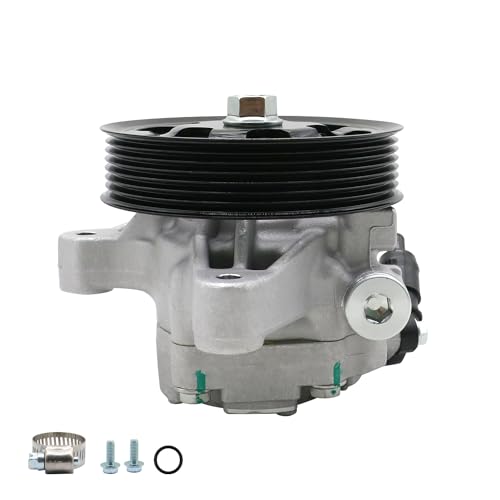 Image of 21-5419 Power Steering Pump with Pulley Fits for Acura RSX 2.0L 2002-2006, Acura TSX 2.4L 2006-2008, Honda Accord 2.4L 2006 2007, Honda CR-V 2.4L 2002 2005-2011,Honda Element 2006-2011
