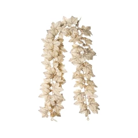 Artificial Maple Leaves Garland by Generic Cover