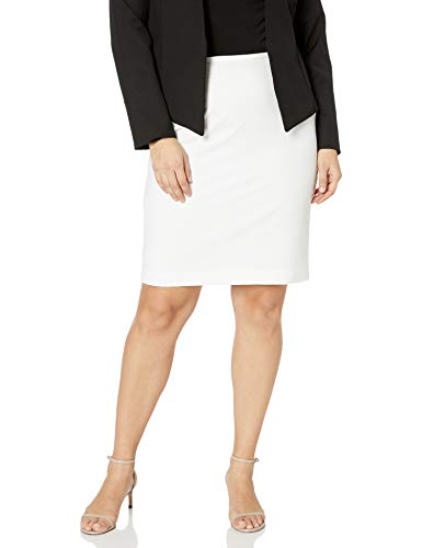 Calvin Klein Women's Skirt (Regular and Plus Sizes), Soft White, 4