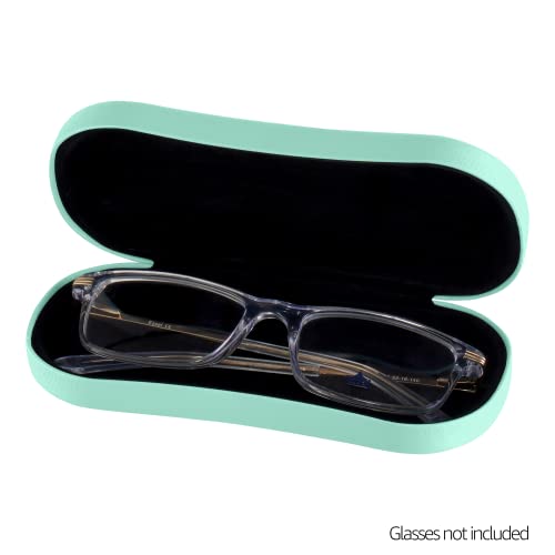 Image of Noble Hard Shell Glasses Case - Protective Eyeglass Case for Glasses with Microfiber Cleaning Cloth and Pouch