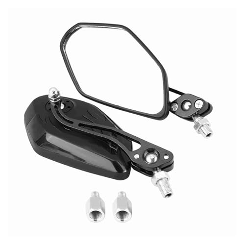Espejos retrovisores moto de 8 mm y 10 mm para rutas urbanas