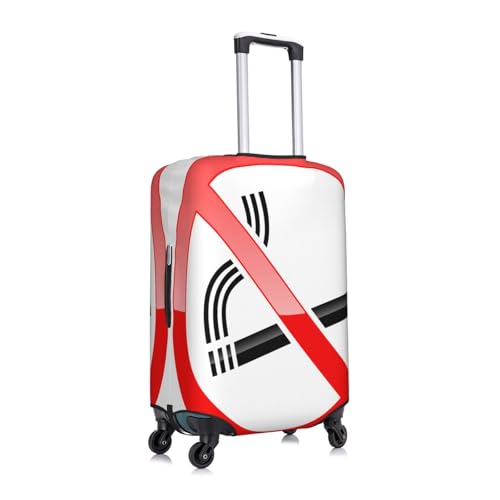 No Smoking Luggage Cover for Suitcase, Suitcase Cover Protector Fit 22-24 Inch Luggage Travel Accessories, M3