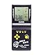 CZT Großbild-Ziegel Spielkonsole klassisches Puzzle eingebaut 23 Spiele Geschwindigkeit/Schwierigkeitsgrad einstellbar mit 2 AA-Batterien (Nicht im Lieferumfang enthalten) (Schwarz)