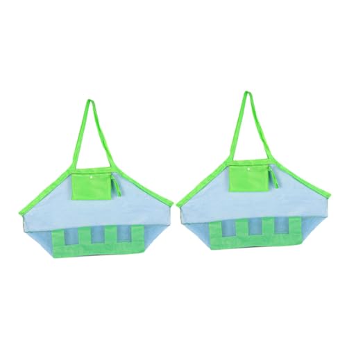 Toddmomy Large Mesh Bag for Beach Toys Boys and Girls Beach Tote Toys Storage Mesh Tote Bag Random