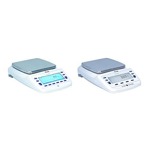 Intelligent 1-165-9425-050 Series BJ-C Classic Precision Laboratory Balance, 1000 g Load Capacity, 0.01 g Readability, 83 mm Height, 191 mm Width, 254 mm Length