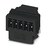 PHOENIX CONTACT MCO-EH 1,5/5 G1L-3,5 BK Leiterplattengrundleiste, 1.5 mm² Nennquerschnitt, 5 Anschlüsse, MCO-EH 1,5/..-G1L Artikelfamilie, 3.5 mm Rastermaß, 2 mm Pinlänge, Schwarz, 50 Stück