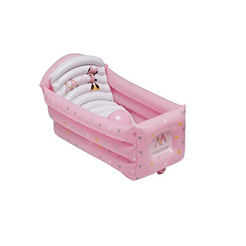 Bañera Hinchable Minnie- Plastimyr + Regalo De Un Babero (rosa)