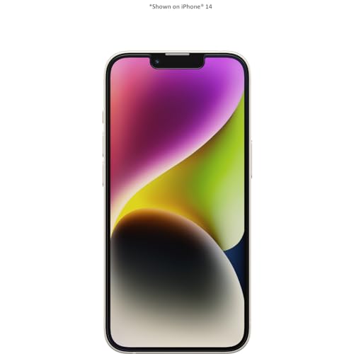 OtterBox Premium Pro Blue Light Glass Screen Protector for iPhone 15 Plus, Tempered Glass, Superior Scratch Protection - Image 3